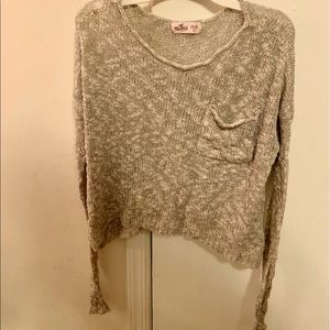 Gray Hollister Sweater
